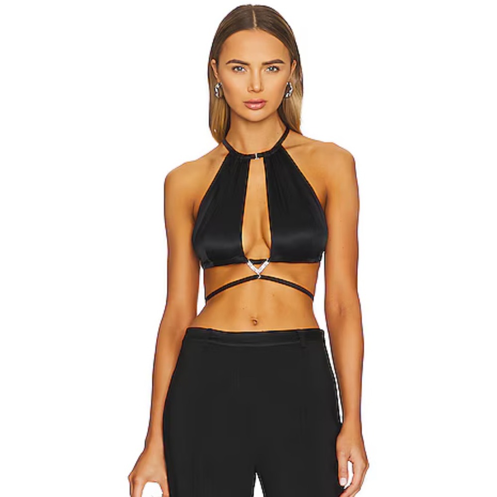 Crystal Trimmed Top